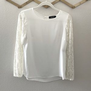 Nine West Lace and White Blouse | XS fits S/M